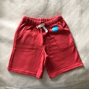 NWT Carter’s Boy’s Pull-On Knit French Terry Shorts Red Size 4T